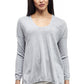 Plus Size La Cera Long Sleeve Pullover Sweater with Pocket