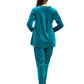 La Cera Long Sleeve Velour Set - La Cera