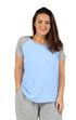 The Comfort Collection Plus Size Duo Tone Tee - La Cera