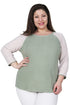 Comfort Collection Plus Size Baseball Tee - La Cera