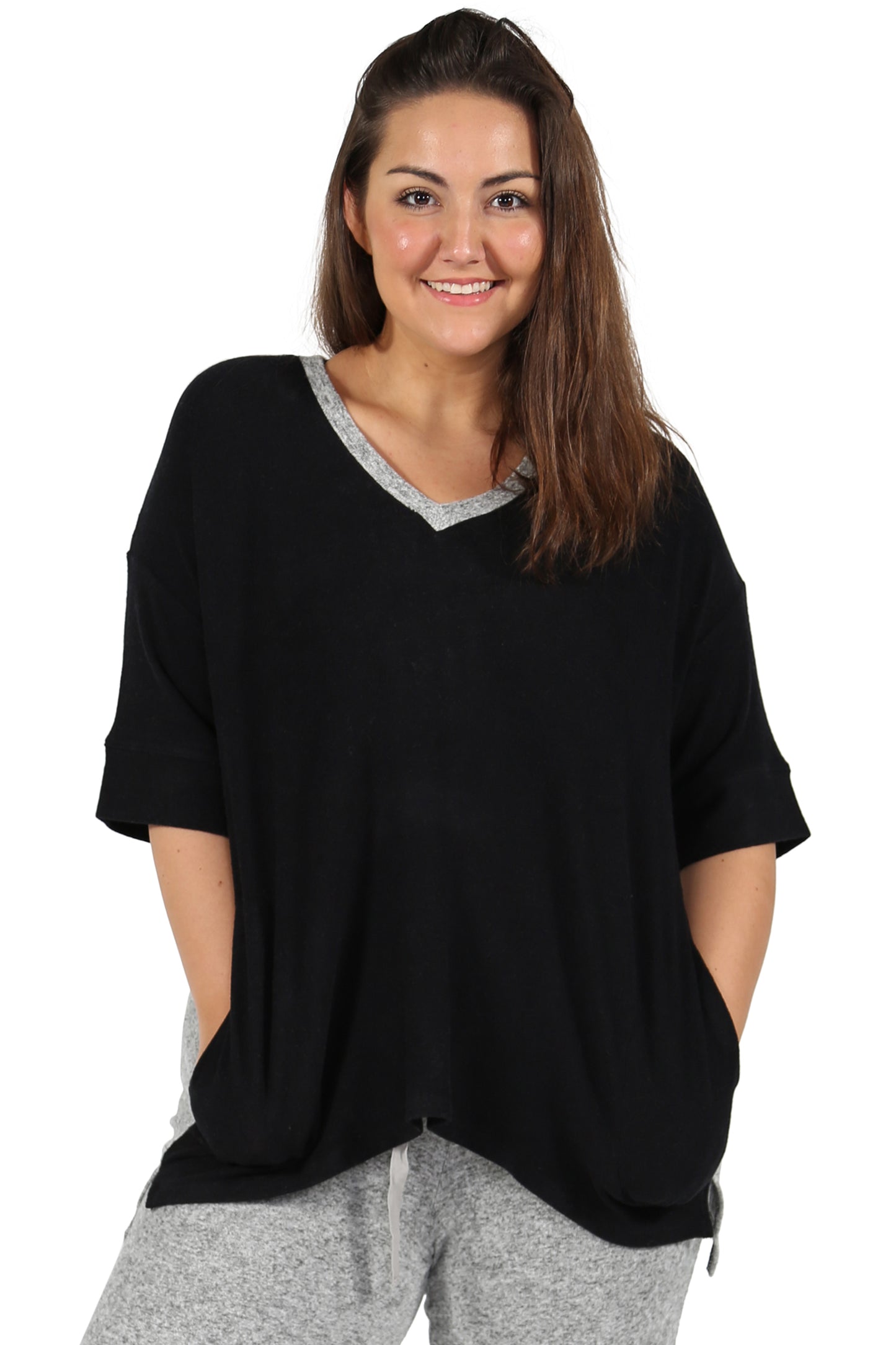 Camiseta de talla grande The Comfort Collection Block