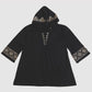 La Cera Embroidered Hooded Tunic - La Cera - 5