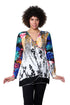 La Cera Wrap Tunic - La Cera