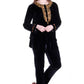Gold Leaf Velour Top - La Cera