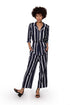 Navy and White 3/4 Sleeve Set - La Cera