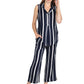 Navy and White Sleeveless Set