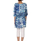 Tiered Batik Print Swing Top - La Cera