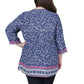 Plus Size Rayon Print Tunic