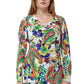 Paisley Printed Wrap Tunic