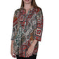 La Cera Persian Paisley Print Tunic - La Cera