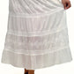 La Cera Plus Size Embroidery Detail Peasant Skirt - La Cera - 3
