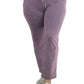 Heathered French Terry Drawstring Pants - Plus Size