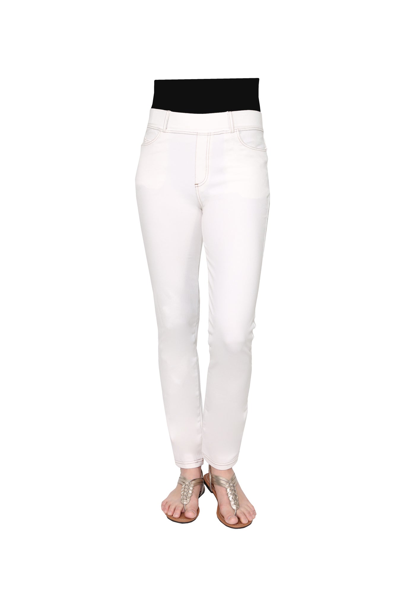 La Cera Stretch Knit Jegging - La Cera
