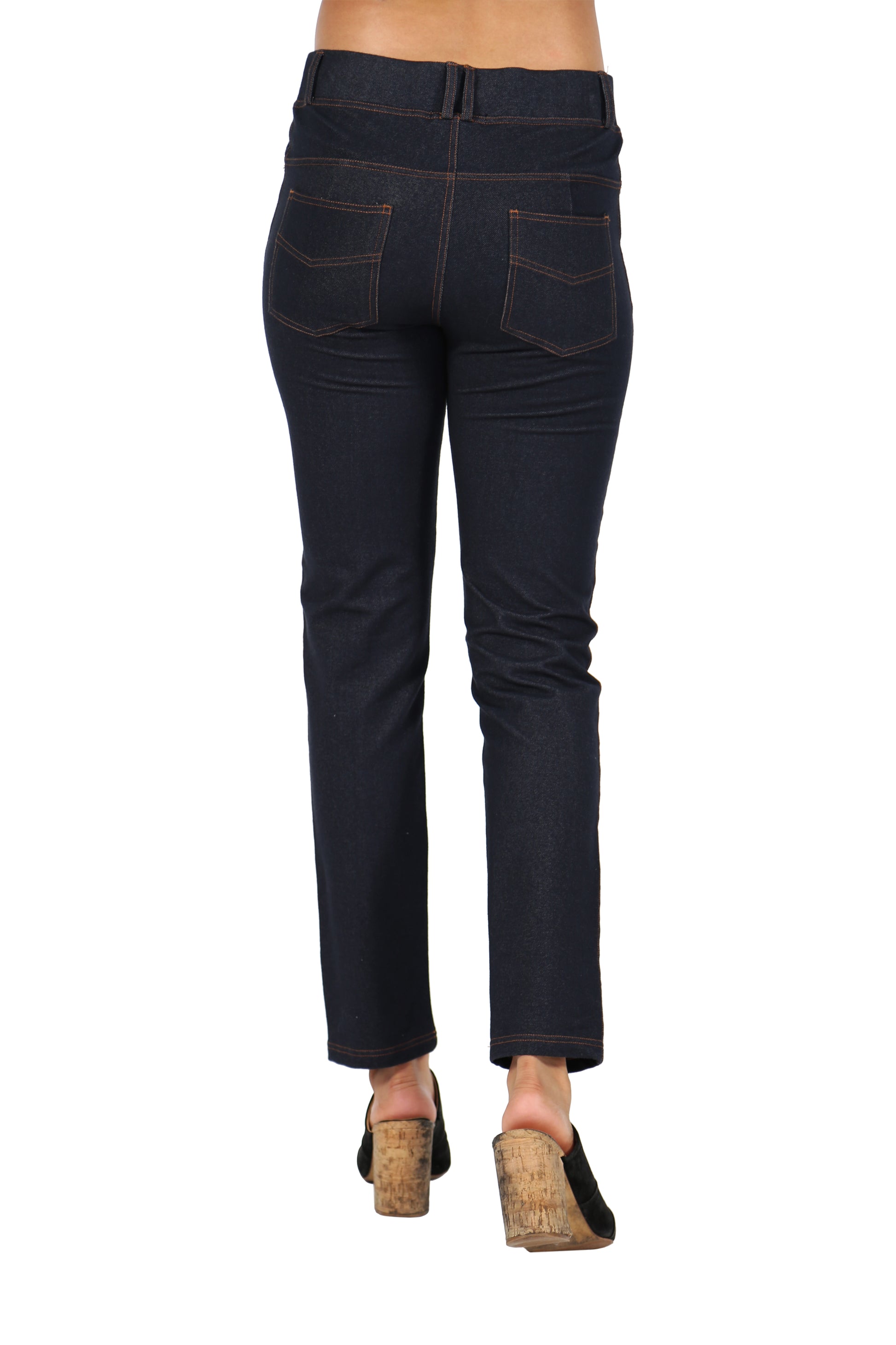 La Cera Stretch Knit Jegging - La Cera