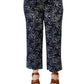 Plus Size La Cera Lucerne Floral Cropped Pant