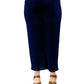 Plus Size La Cera Solid Cropped Pant