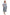 Long Floral Lilac Satin Robe - La Cera