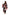 Plus Size Kimono Sleeve Floral Satin Robe - La Cera
