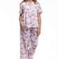 Floral Print Pajamas - La Cera
